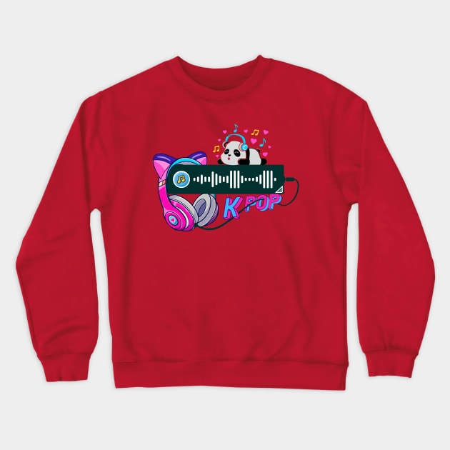 Go Go [Love Yourself : Her], BTS | K-pop, BTS Songs Series -12 Crewneck Sweatshirt by Qr Code Club